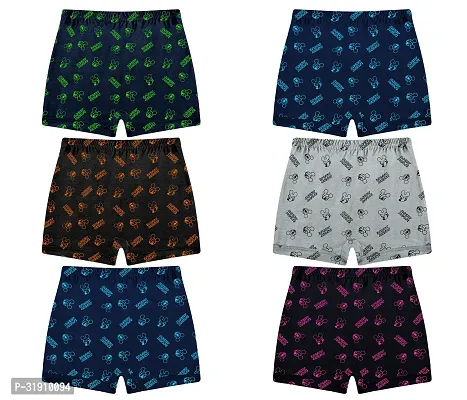 PINE Multicolor Regular Cotton Drawer for Boys and Girls (Pack of 6)-thumb2