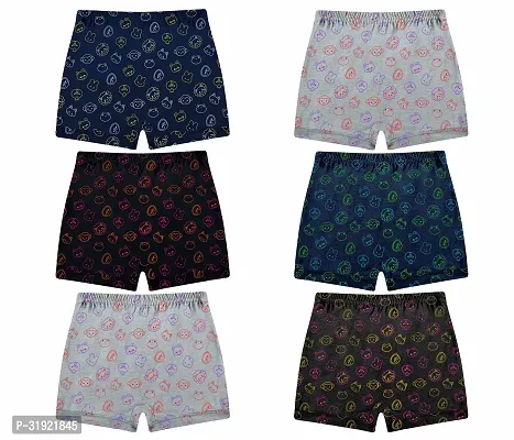 PINE Multicolor Regular Cotton Bloomer/Drawer For Girls  Boys ( Pack of 6 )-thumb2