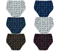 PINE Girls Regular Multicolor Panty (Pack of 6)-thumb1