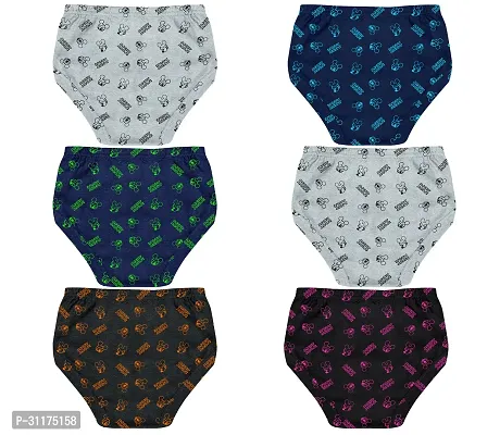 PINE Girls Regular Multicolor Panty (Pack of 6)-thumb2