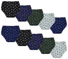 PINE Boys  Girls Multicolor Regular Cotton Panty (Pack of 10)-thumb1