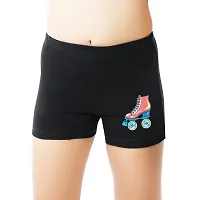 PINE Multicolor Regular Cotton Boyshorts for Girls (Pack of 5)-thumb2