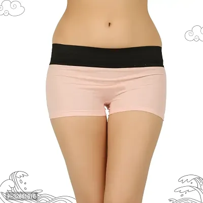 Stylish Cotton Boy Shorts Panty for Women Pack of 5-thumb2