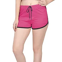 VAISHMA Womens 100% cotton Regular Shorts ( Pack of 2 )-thumb2