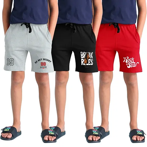 New Arrivals Cotton Blend Shorts for Boys 