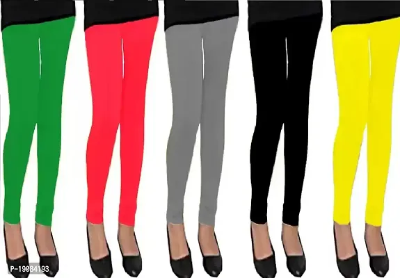 Cotton Legging for Girls (pack of 5)-thumb0