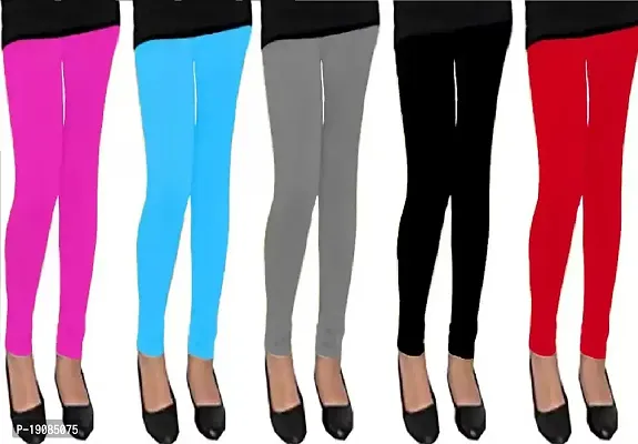 Cotton Legging for Girls (pack of 5)-thumb0