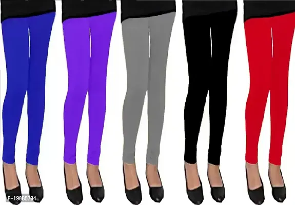 Cotton Legging for Girls (pack of 5)