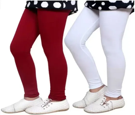 Cotton Legging for Girls (Pack of 2)