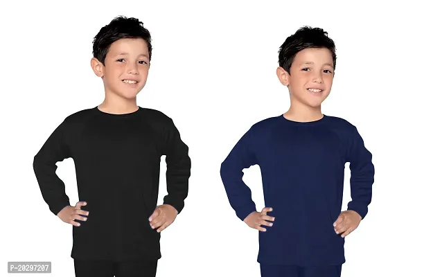 Thermal Wear Top Set for Boys, Girls, Kids Baby (Pack of 2 Set)