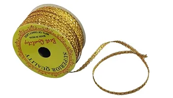 Shree Ganesha Multicoloured Sewing Thread 150m Pack of 100 Spool With 10 meter Golden Lace and 10 pcs Bobbin-thumb3
