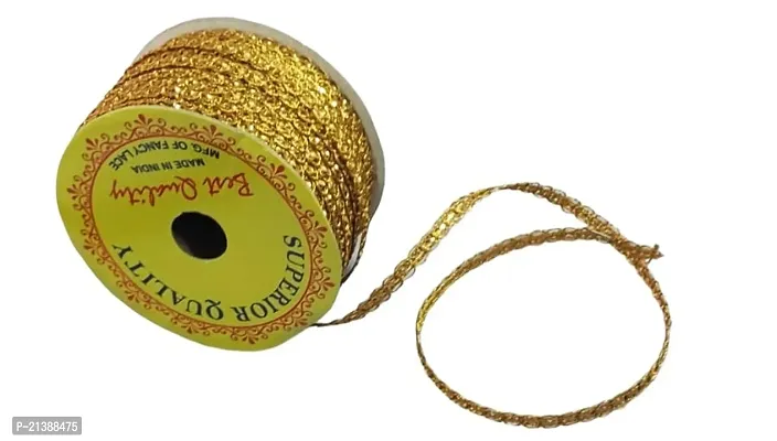 Shree Ganesha Multicoloured Sewing Thread 150m Pack of 100 Spool With 10 meter Golden Lace and 10 pcs Bobbin-thumb4
