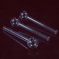 Hippnation Glass Inside Fitting Hookah Mouth Tip Clear Pack of 5-thumb3