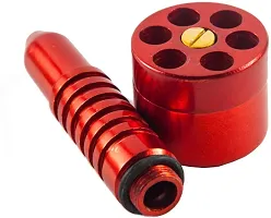 Hippnation Aluminium Inside Fitting Hookah Mouth Tip Red-thumb1