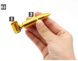 Hippnation Aluminium Outside Fitting Hookah Mouth Tip Gold-thumb4