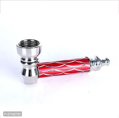 Hippnation Steel Inside Fitting Hookah Mouth Tip Red Steel