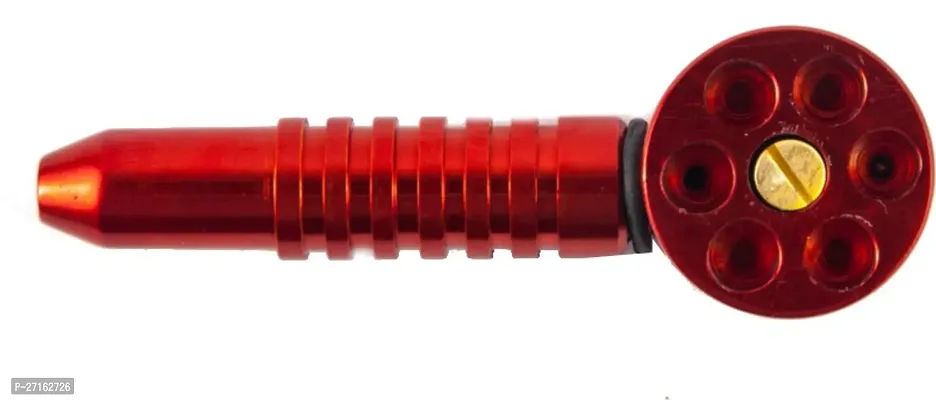 Hippnation Aluminium Inside Fitting Hookah Mouth Tip Red-thumb3