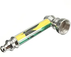 Hippnation Aluminium Inside Fitting Hookah Mouth Tip Yellow-thumb1