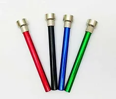 Hippnation Aluminium Inside Fitting Hookah Mouth Tip Multicolor Pack of 4-thumb1