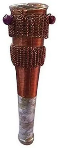 Hippnation Pottery Inside Fitting Hookah Mouth Tip Copper Silver-thumb1