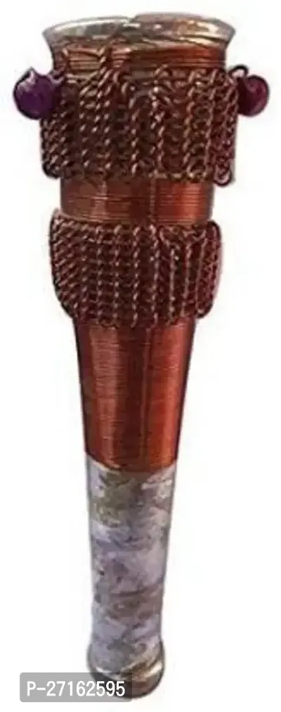 Hippnation Pottery Inside Fitting Hookah Mouth Tip Copper Silver-thumb2