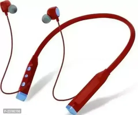 Stylish Headphones Red In-ear  Bluetooth Wireless-thumb0