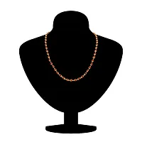 Abhishek Gold Plated Rudraksh Mala Long Chain for Men-thumb2