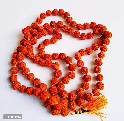 Generic Wood Rudraksha Mala (Brown)