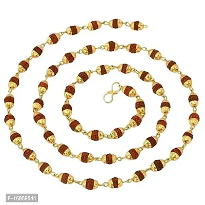 STAR ENTERPRISES Rudraksh Mala Long Chain for Men-thumb3