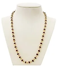 Gold Plated Rudraksha Mala (Chain Necklace) For Men And Women-thumb1