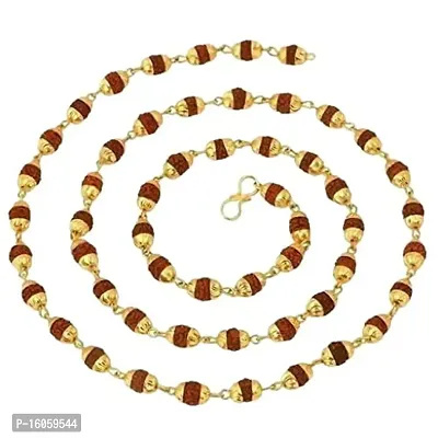 STAR ENTERPRISES Rudraksh Mala Long Chain for Men