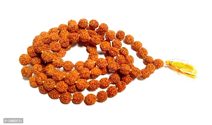 5 Mukhi Rudraksha Mala 5 Face Rudraksh Mala 5 MM Rudraksha Beads Size Mala 100% Original Beads Mala-thumb0