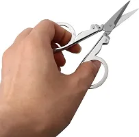 Folding Scissor use for Travel Scissor/Pocket Scissor-Silver-thumb2