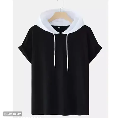 Stylish and fancy hood t-shirt for men-thumb0