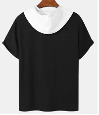 Stylish and fancy hood t-shirt for men-thumb1