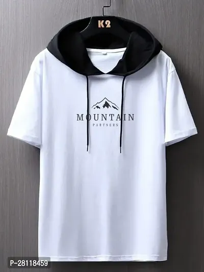 trendy and fancy hood t-shirt for men