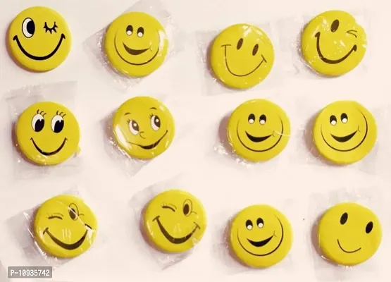 4 cm Smiley Emoji Colourful Expressions Button Pins Badge Brooch - Set of 30 - Birthday, Office and Theme Party-thumb4