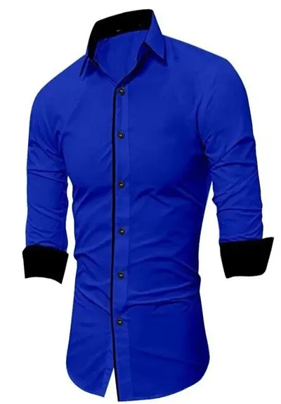 THE TAJKLA Men's Regular Fit Casual Shirt