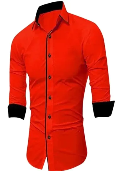 THE TAJKLA Men's Regular Fit Casual Shirt