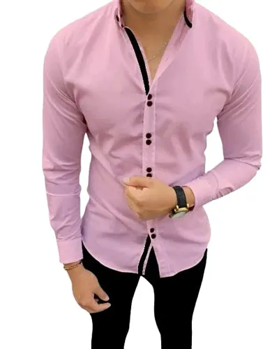 Best Selling Cotton Blend Long Sleeves Casual Shirt 