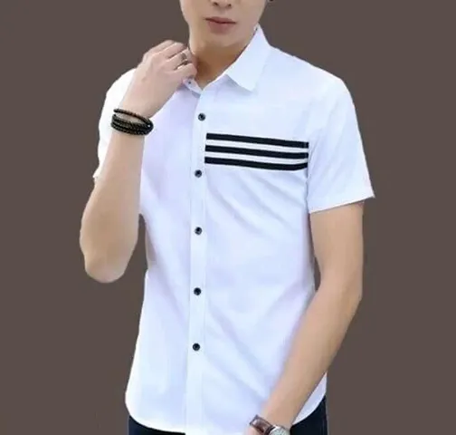 Trendy Party Wear Half Sleeve Shirts for Men