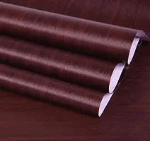 Univocean Furniture Wood Grain Removable Wallpaper Peel and Stick Waterproof HD Wall Paper (500 X 45 cm)-thumb2