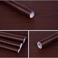 Univocean Furniture Wood Grain Removable Wallpaper Peel and Stick Waterproof HD Wall Paper (500 X 45 cm)-thumb3