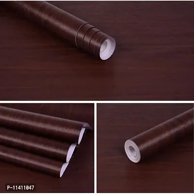 Univocean Furniture Wood Grain Reusable Wallpaper Peel and Stick Waterproof HD Wall Paper (500 X 45 cm)-thumb4