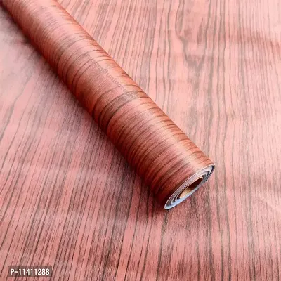 Univocean Self-Adhesive Vinyl Wood Grain Textured Peel and Stick Wallpaper for Living Room Bedroom Home Decoration Wallpaper (500 X 45 cm)