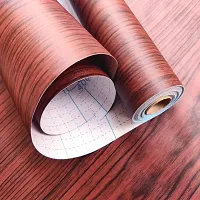 Univocean Self-Adhesive Vinyl Wood Grain Textured Peel and Stick Wallpaper for Living Room Bedroom Home Decoration Wallpaper (500 X 45 cm)-thumb2