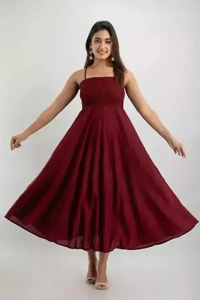 Gorgeous stylish rayon party gown