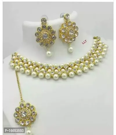 Stylish Alloy Jewellery Set For Women-thumb0