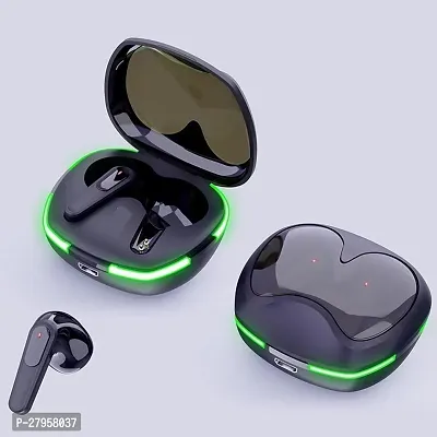 GAMING TWS   Bluetooth 5.1 Wireless Earbuds Touch Waterproof IP7X LED Digital Display Bluetooth Headset (Black, True Wireless)-thumb0