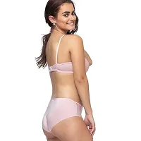 Premium Quality Women's Bra Panty Set Lace Push Up Underwired Solid Lingerie Set Bikini Set for Women Lingerie Set for Women-thumb4